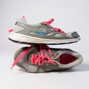 Nike‎ Revolution gray, pink and blue sneakers 9